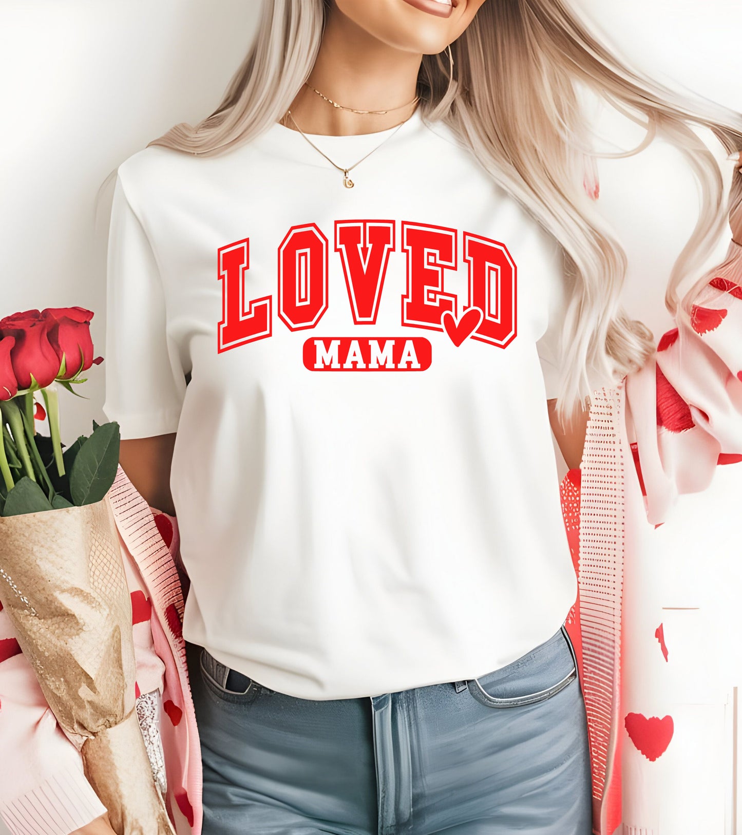 Valentines Day Loved Mama