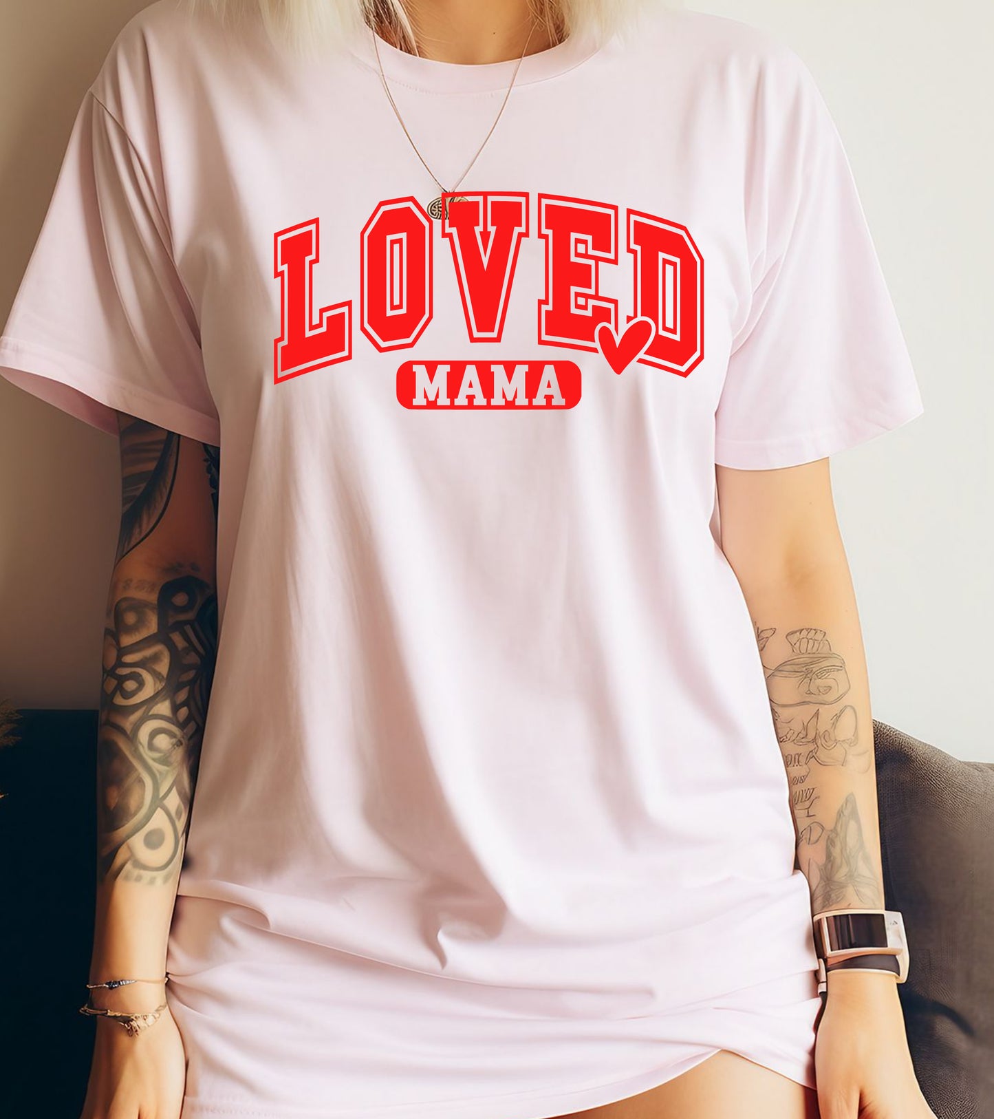 Valentines Day Loved Mama