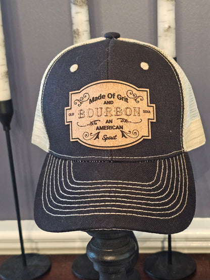 Hat Bourbon made of grit