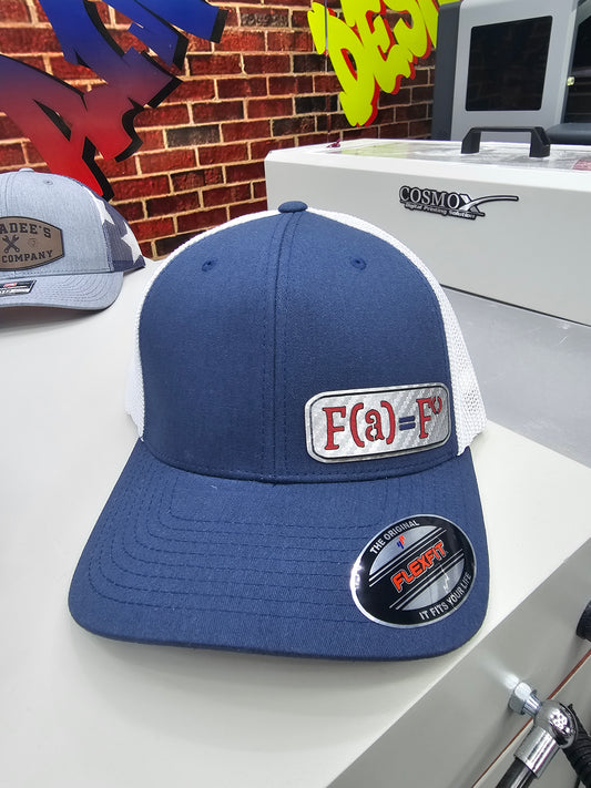 FAFO Leather Patch Hat