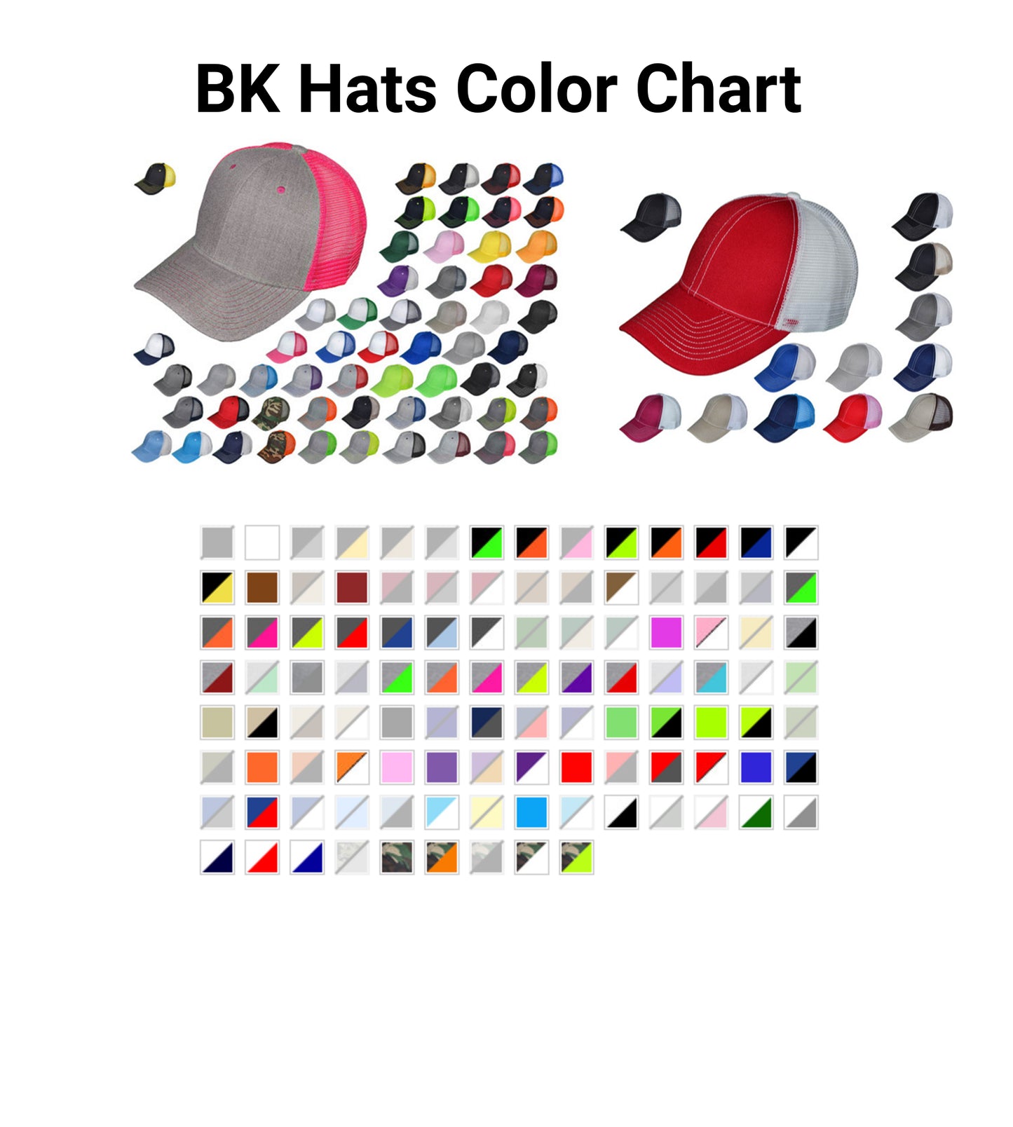 Hats --- Customer Design special hats