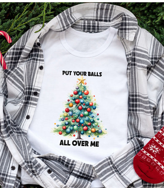 Christmas Put Your Balls All Over Me