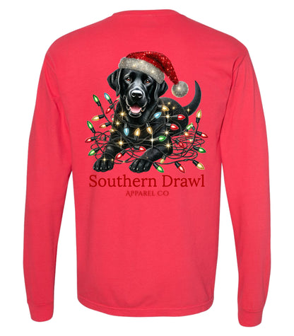 SD Christmas Black Lab