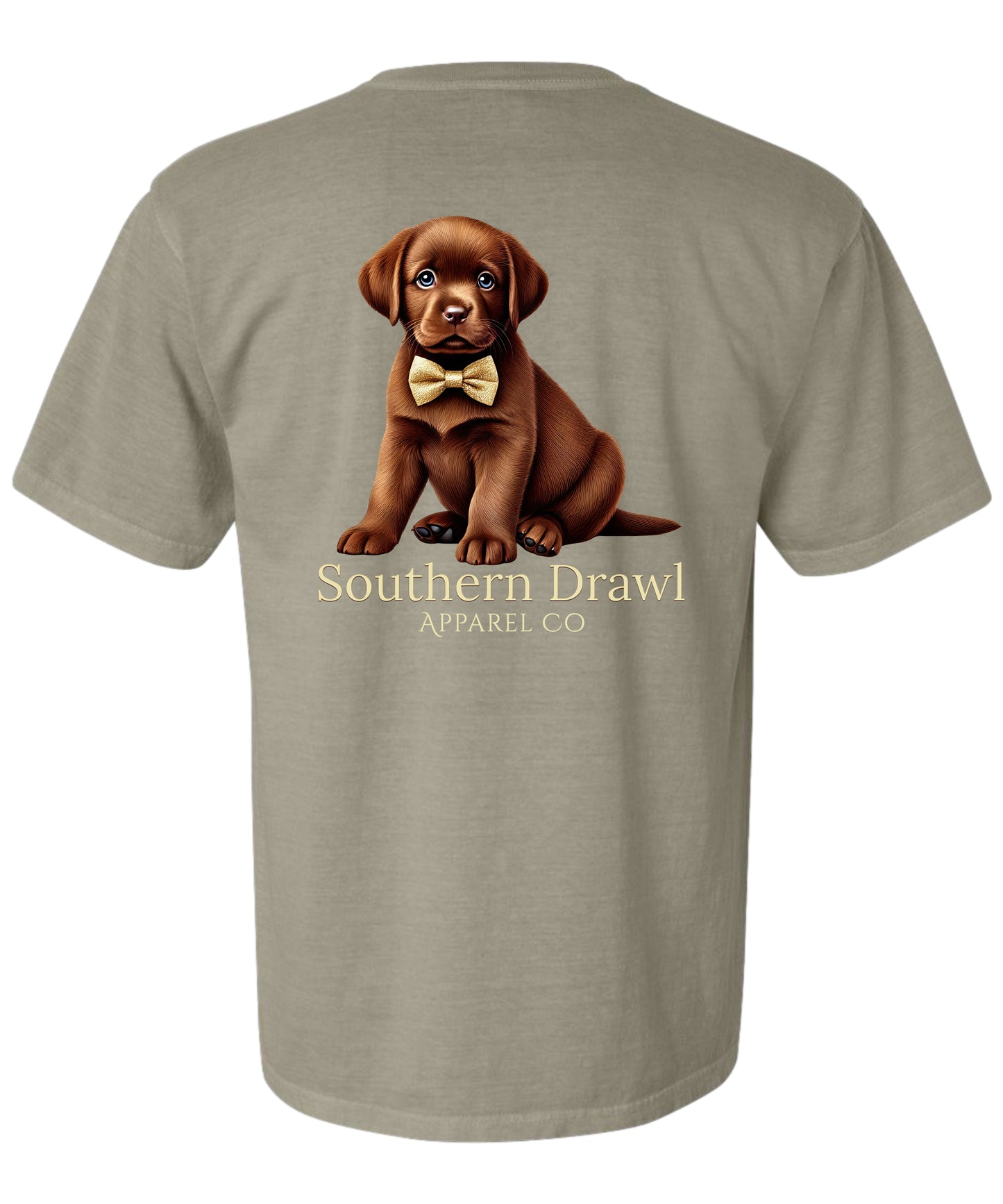 SD Chocolate Lab bow tie