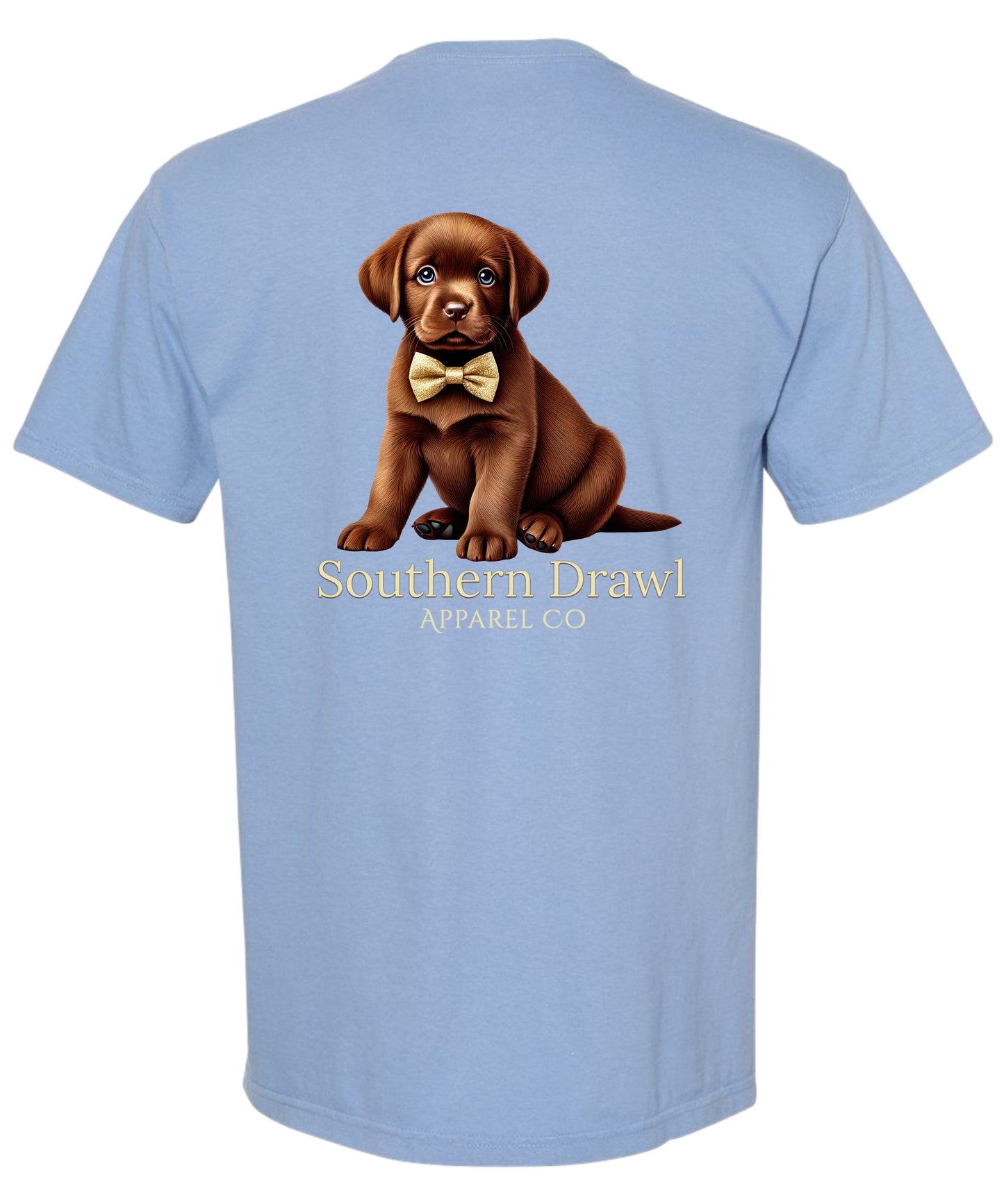 SD Chocolate Lab bow tie