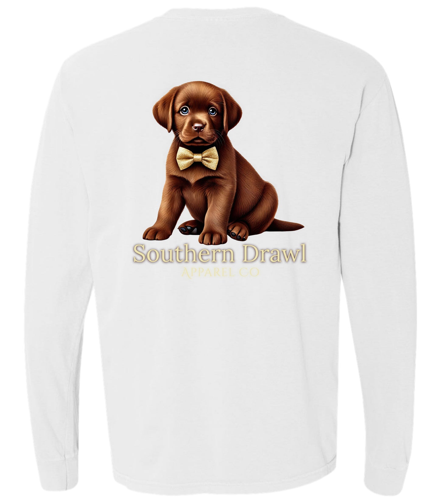 SD Chocolate Lab bow tie