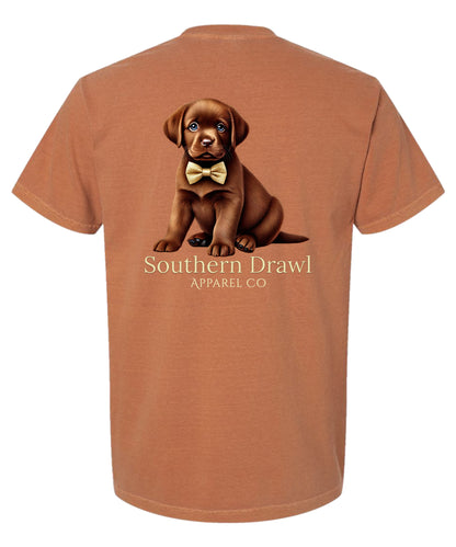 SD Chocolate Lab bow tie