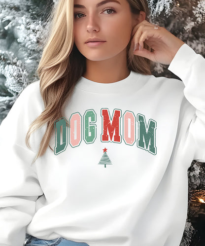 Christmas Dog Mom Sweatshirt