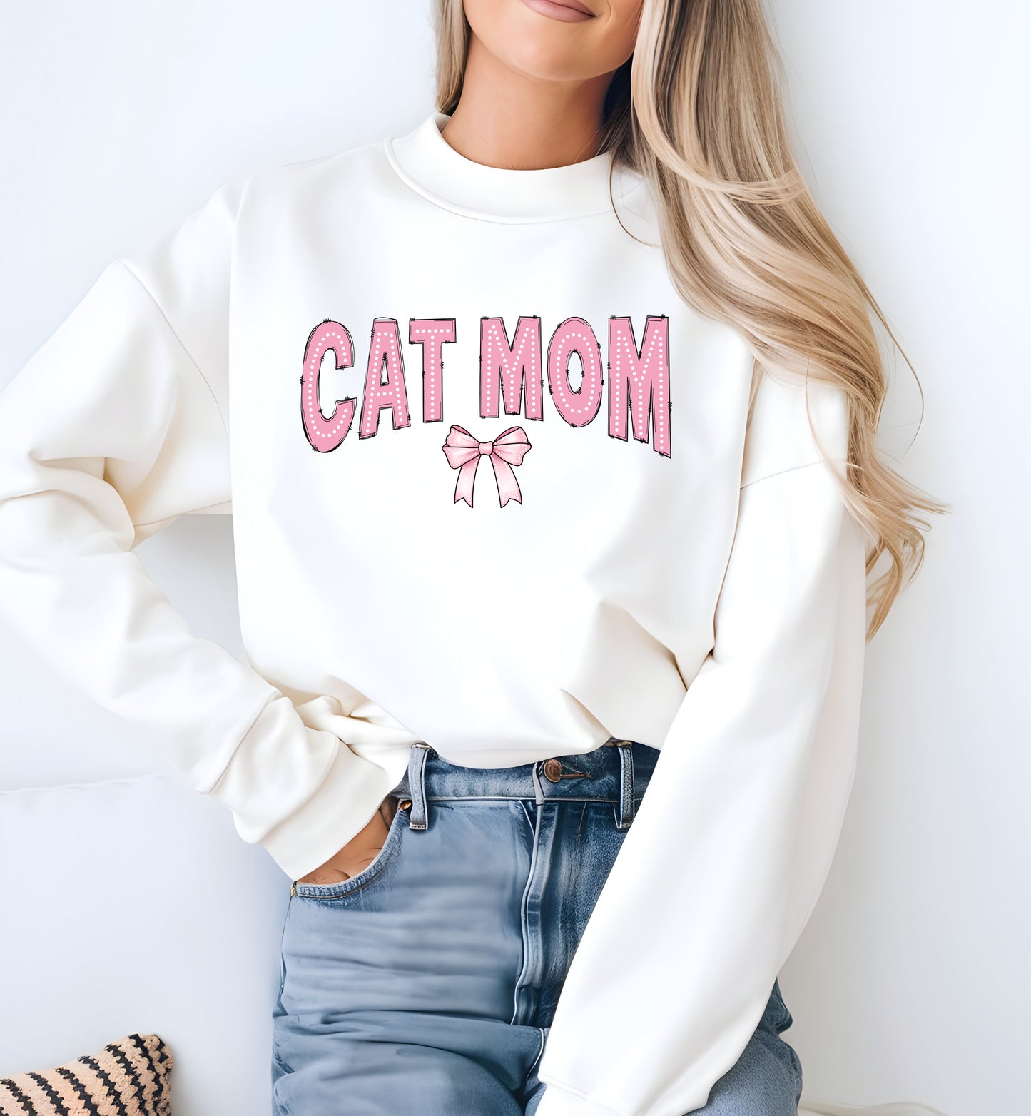 Cat Mom Pink