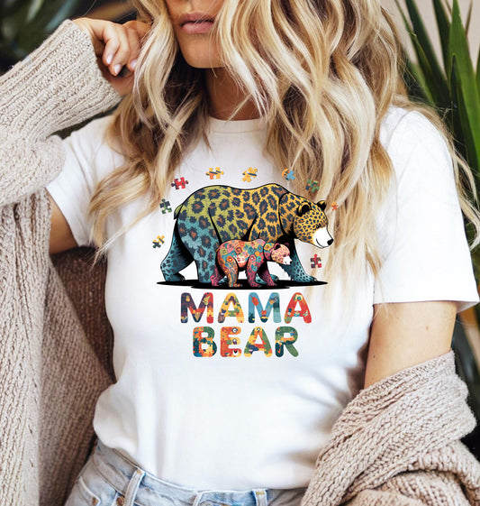 Autism Mama Bear Tee