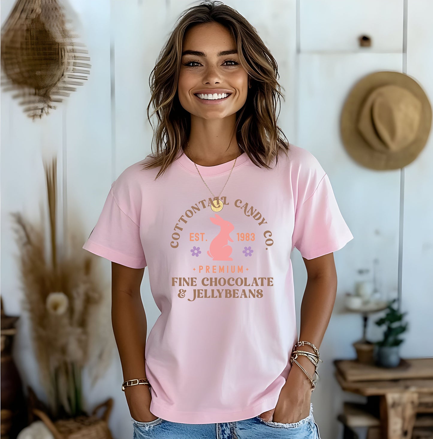 Easter Cottontail Candy Co Tee