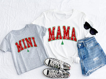 Christmas Mama mini red