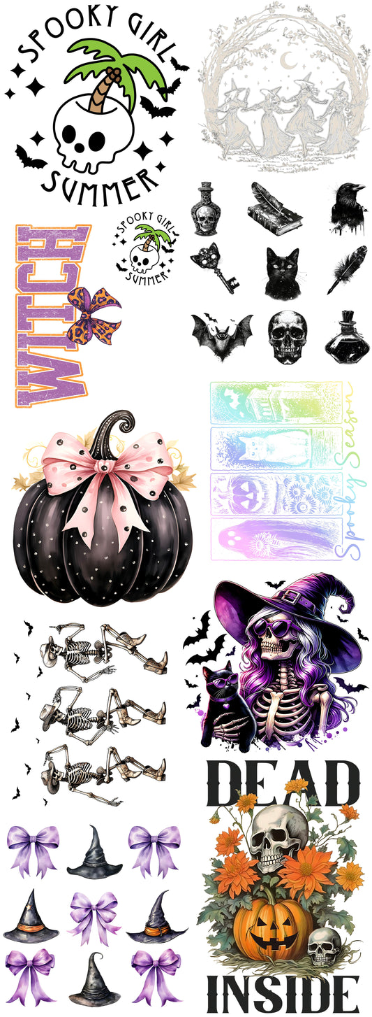 22x60 Premade Halloween Gangsheet 3