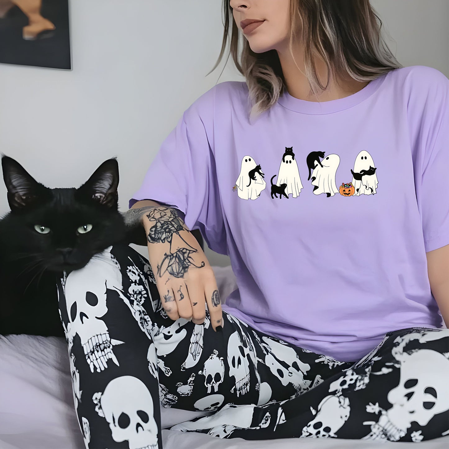 Ghosts & Cats Tee