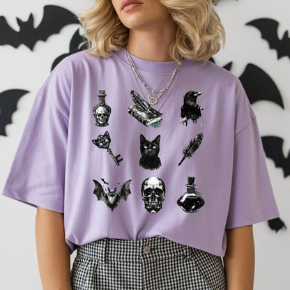 Skeleton Key Coquette Tee