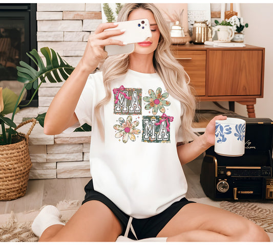 COLORBLOCK MAMA TEE