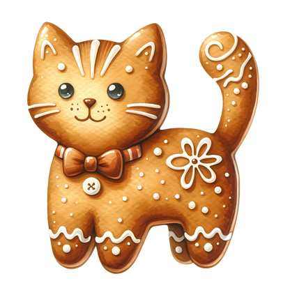 Gingerbread Flour Sack Hand Towel