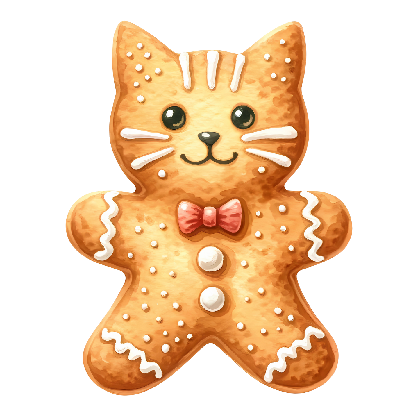 Gingerbread Flour Sack Hand Towel