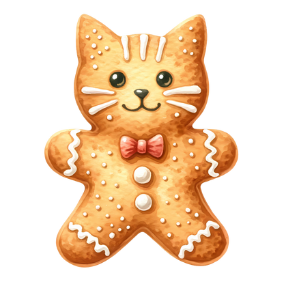 Gingerbread Flour Sack Hand Towel