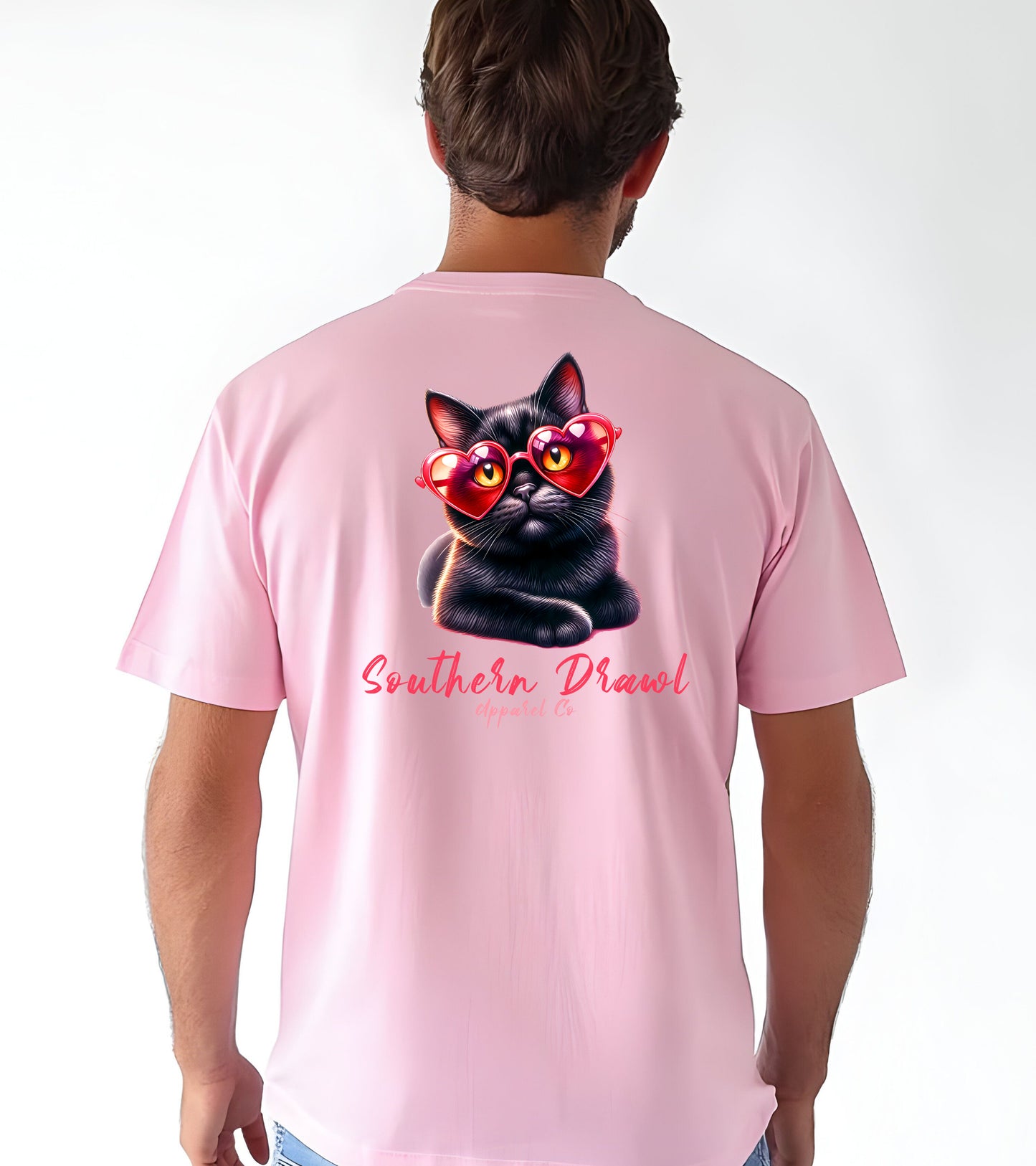 SD Valentines Day Cat Heart Glasses