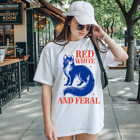 Feral & Free Cat Tee