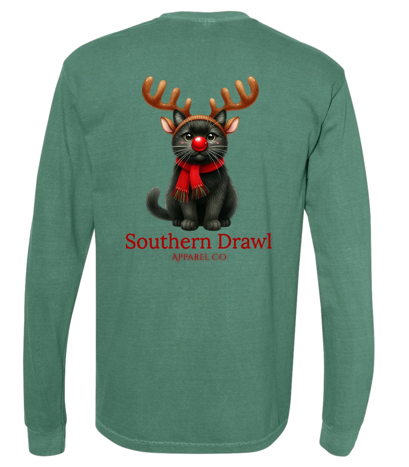 SD Christmas Reindeer Cat