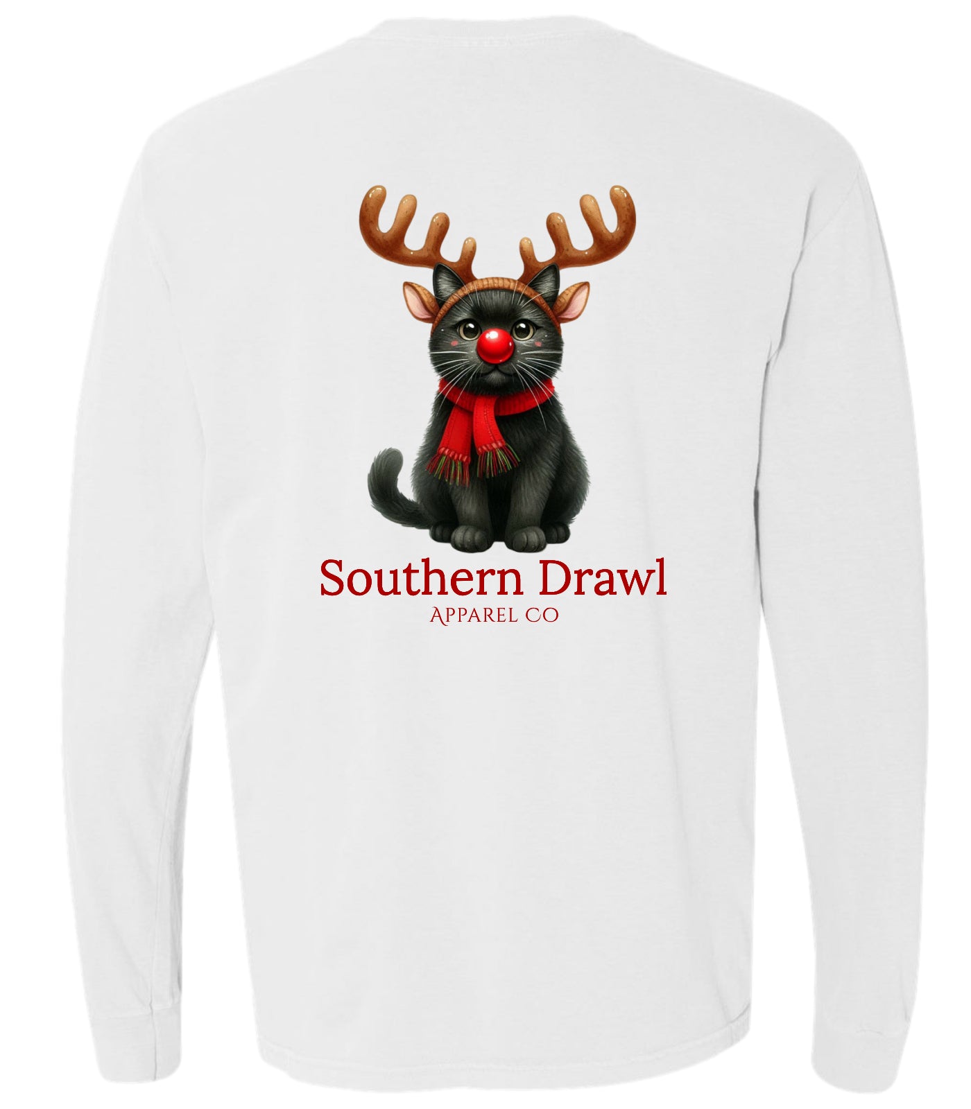 SD Christmas Reindeer Cat