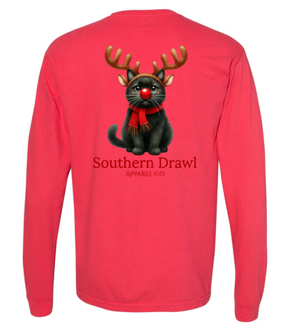 SD Christmas Reindeer Cat