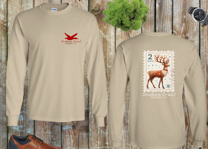 SD Christmas Reindeer Stamp