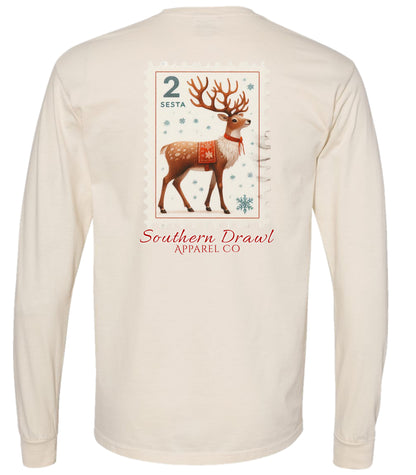SD Christmas Reindeer Stamp