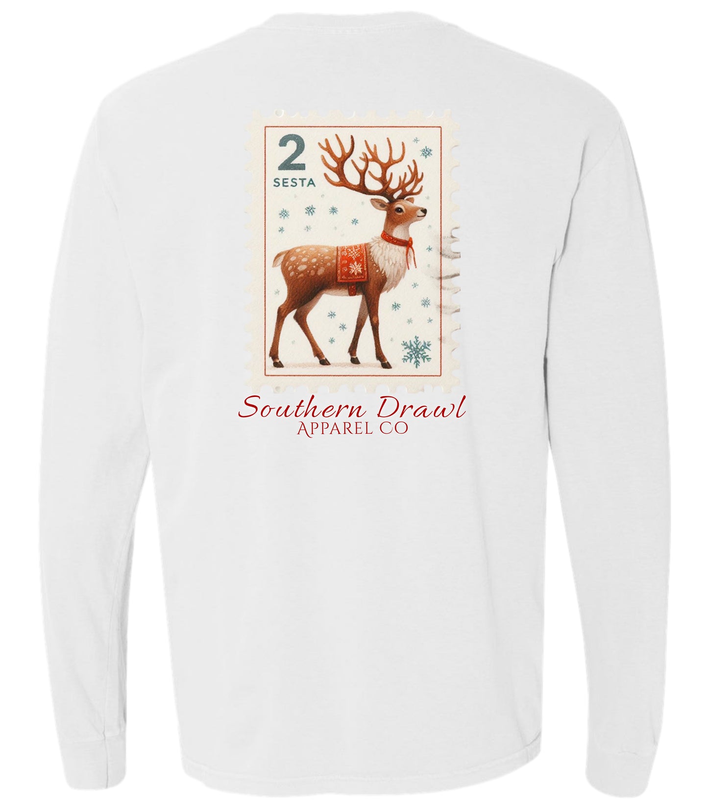 SD Christmas Reindeer Stamp