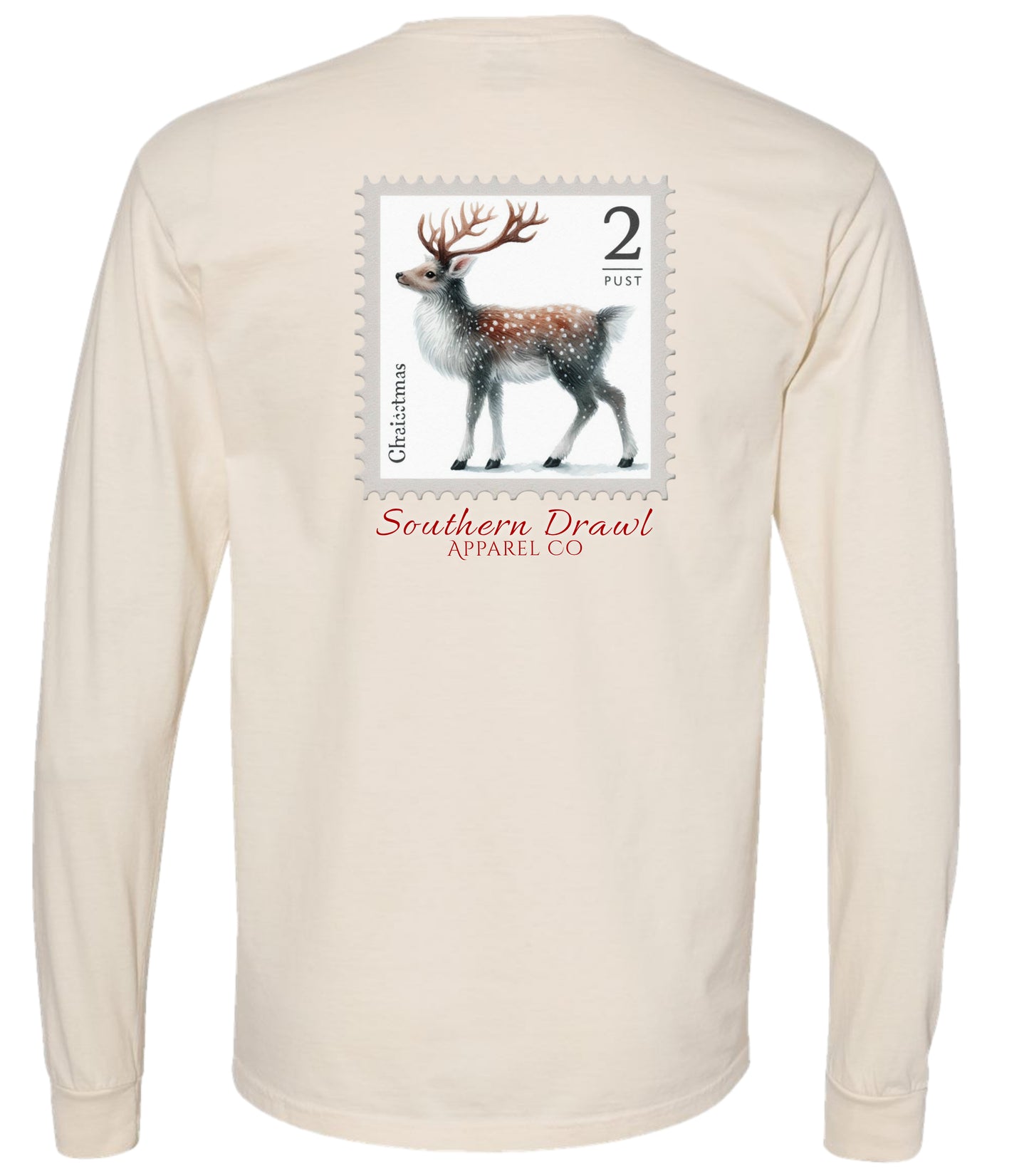 SD Christmas Reindeer Stamp 2