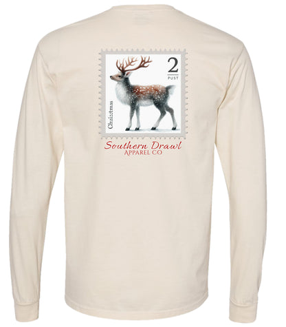 SD Christmas Reindeer Stamp 2