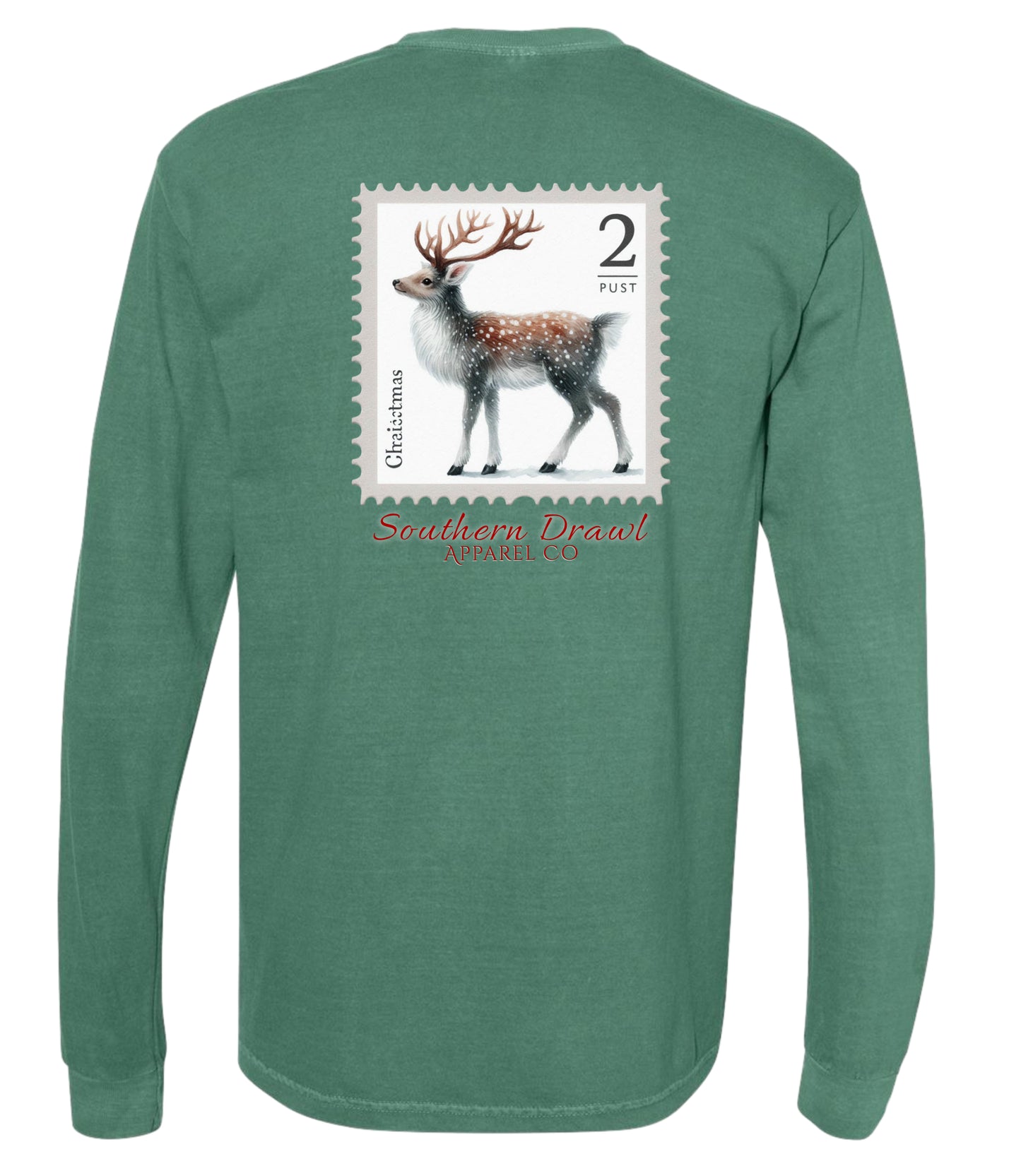 SD Christmas Reindeer Stamp 2