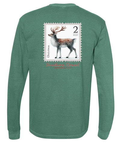 SD Christmas Reindeer Stamp 2