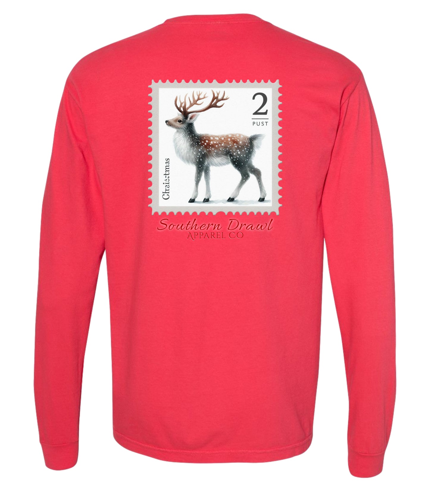 SD Christmas Reindeer Stamp 2