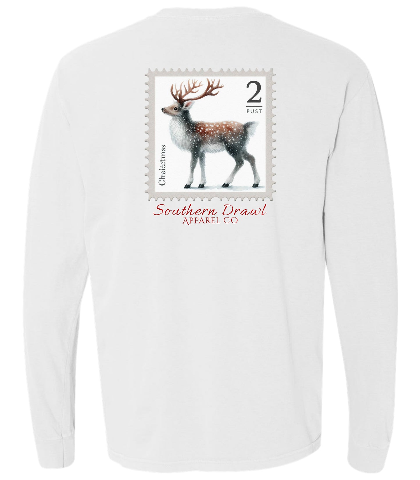 SD Christmas Reindeer Stamp 2