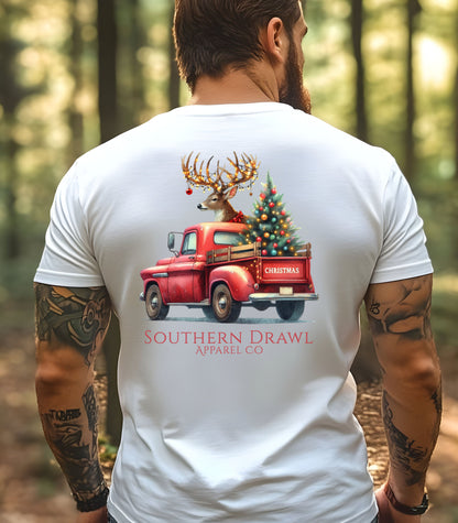 SD Christmas Reindeer Truck