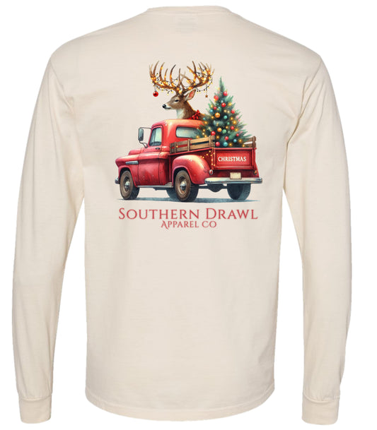 SD Christmas Reindeer Truck