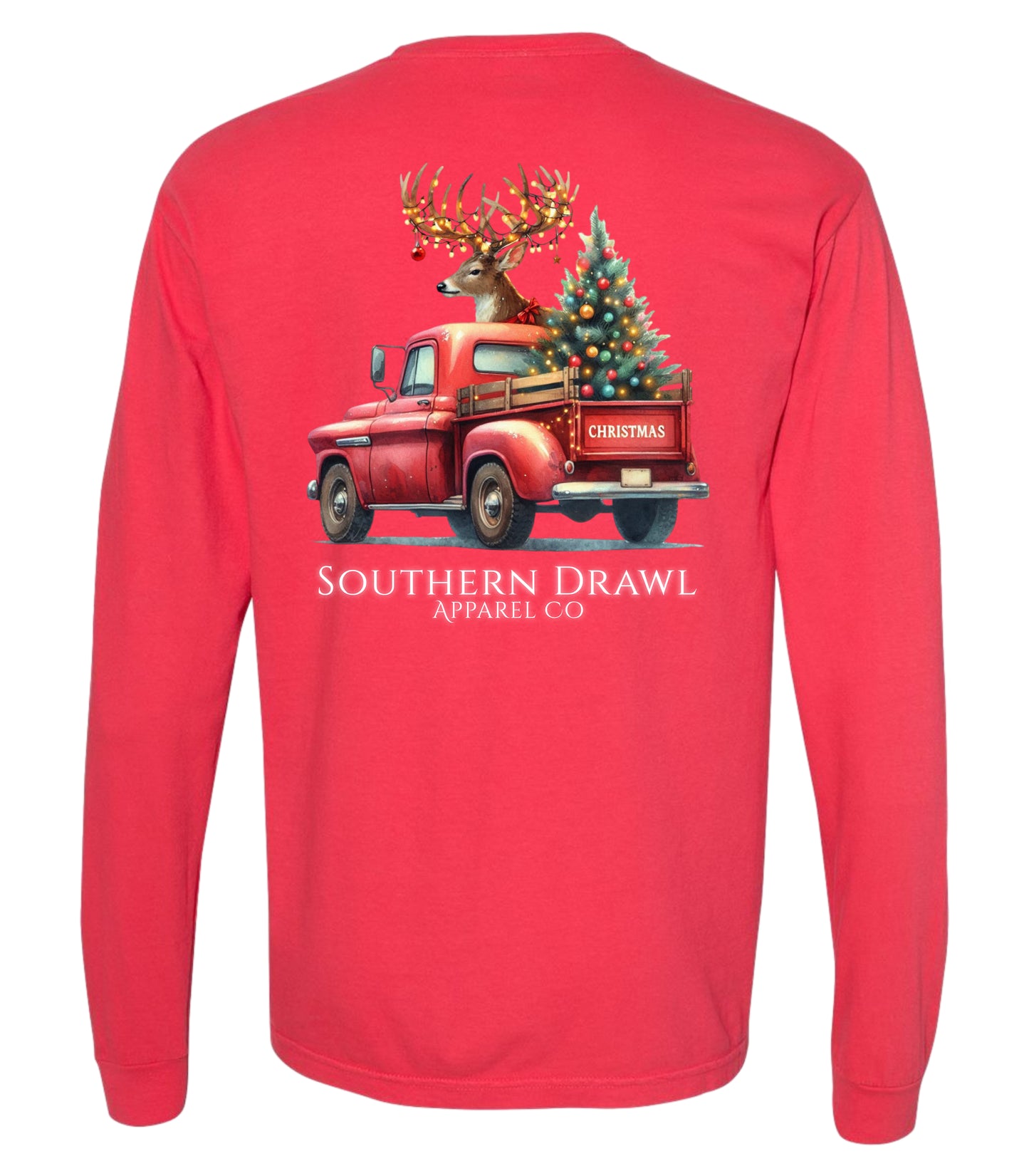 SD Christmas Reindeer Truck