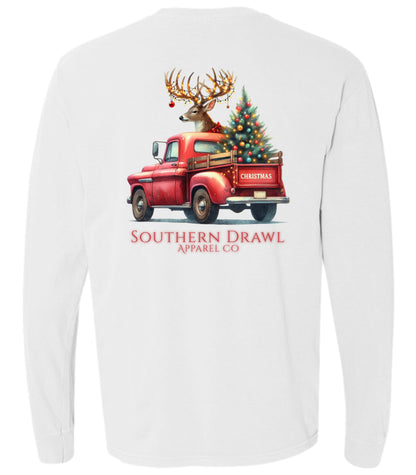 SD Christmas Reindeer Truck
