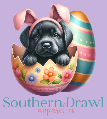 SD Easter Day Black Lab Egg