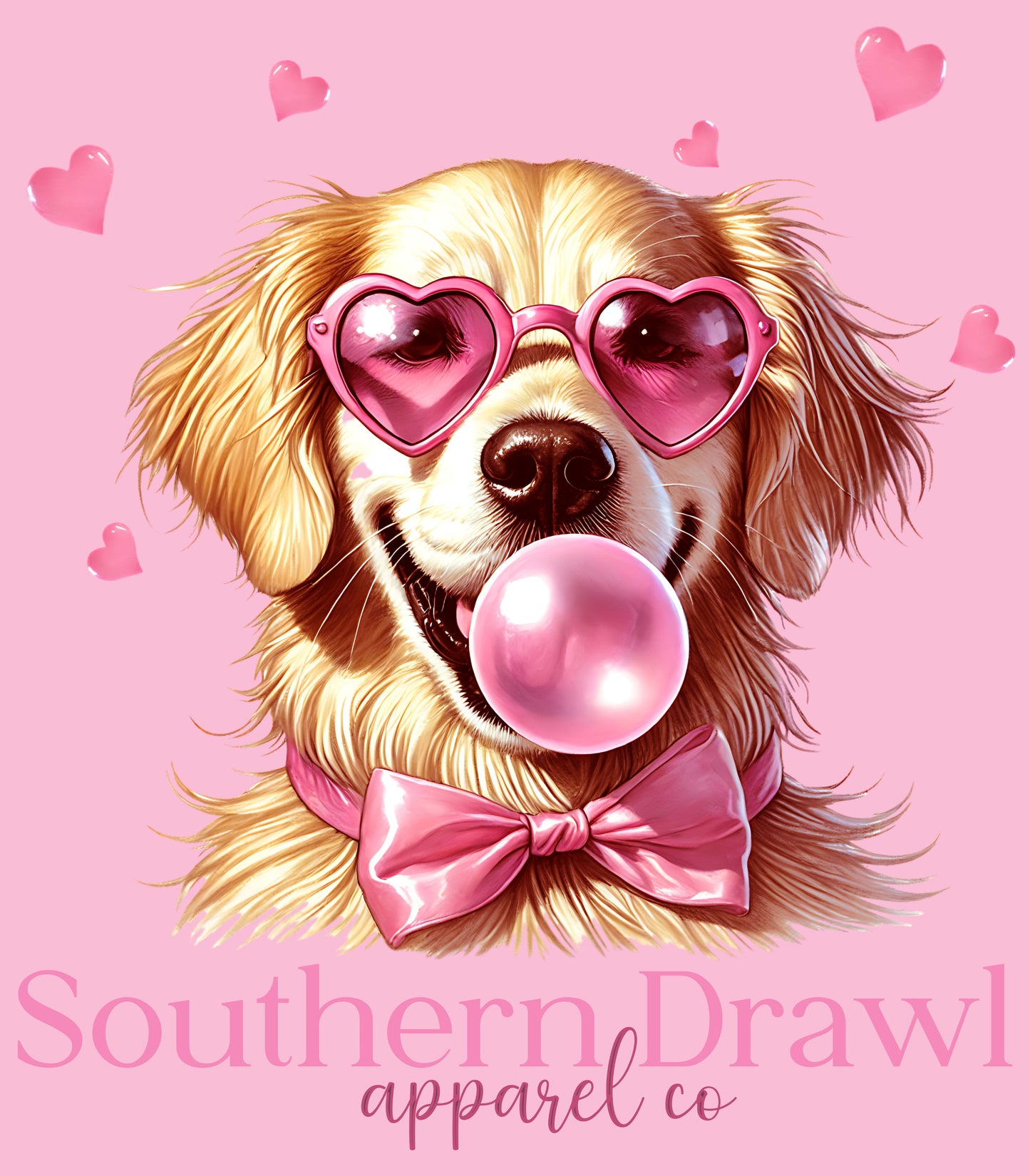 SD Valentines Day Golden Hearts