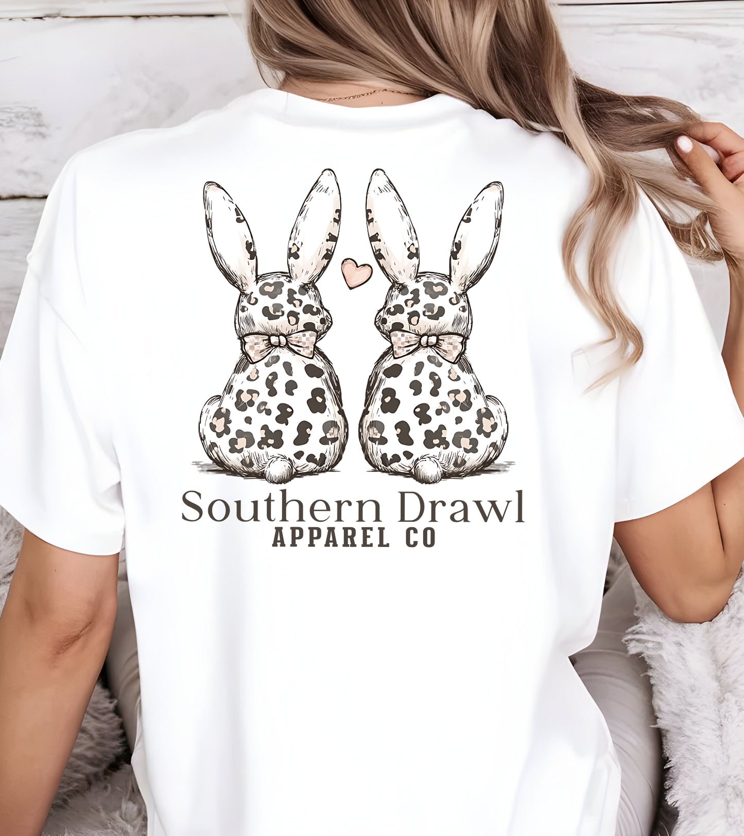 SD Leopard Bunnies Easter Tee