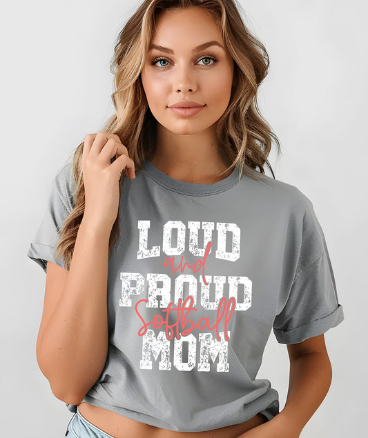 SOFTBALL MOM TSHIRT