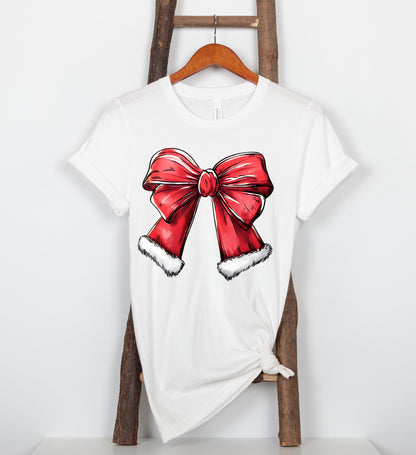 Christmas Santa Bow