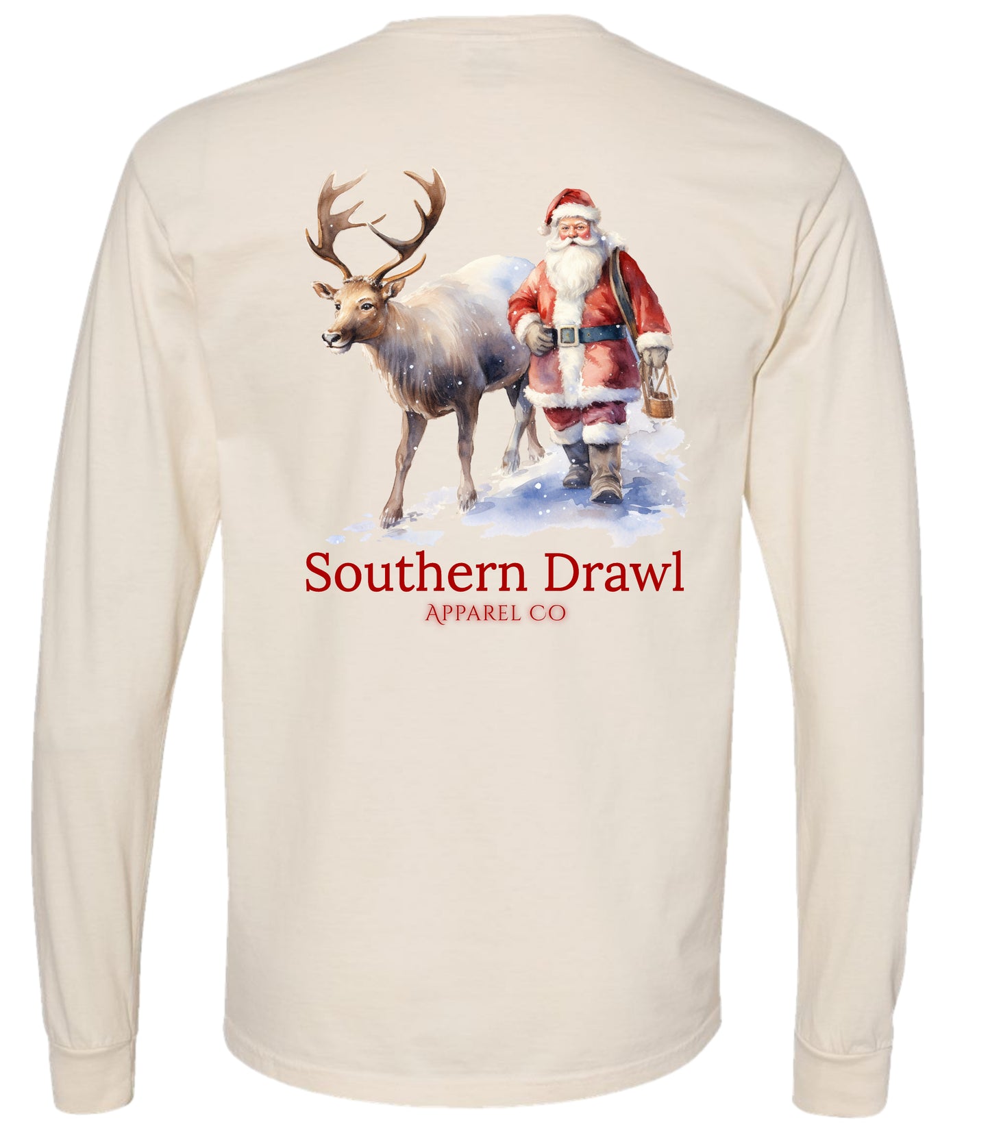 SD Christmas Reindeer Santa