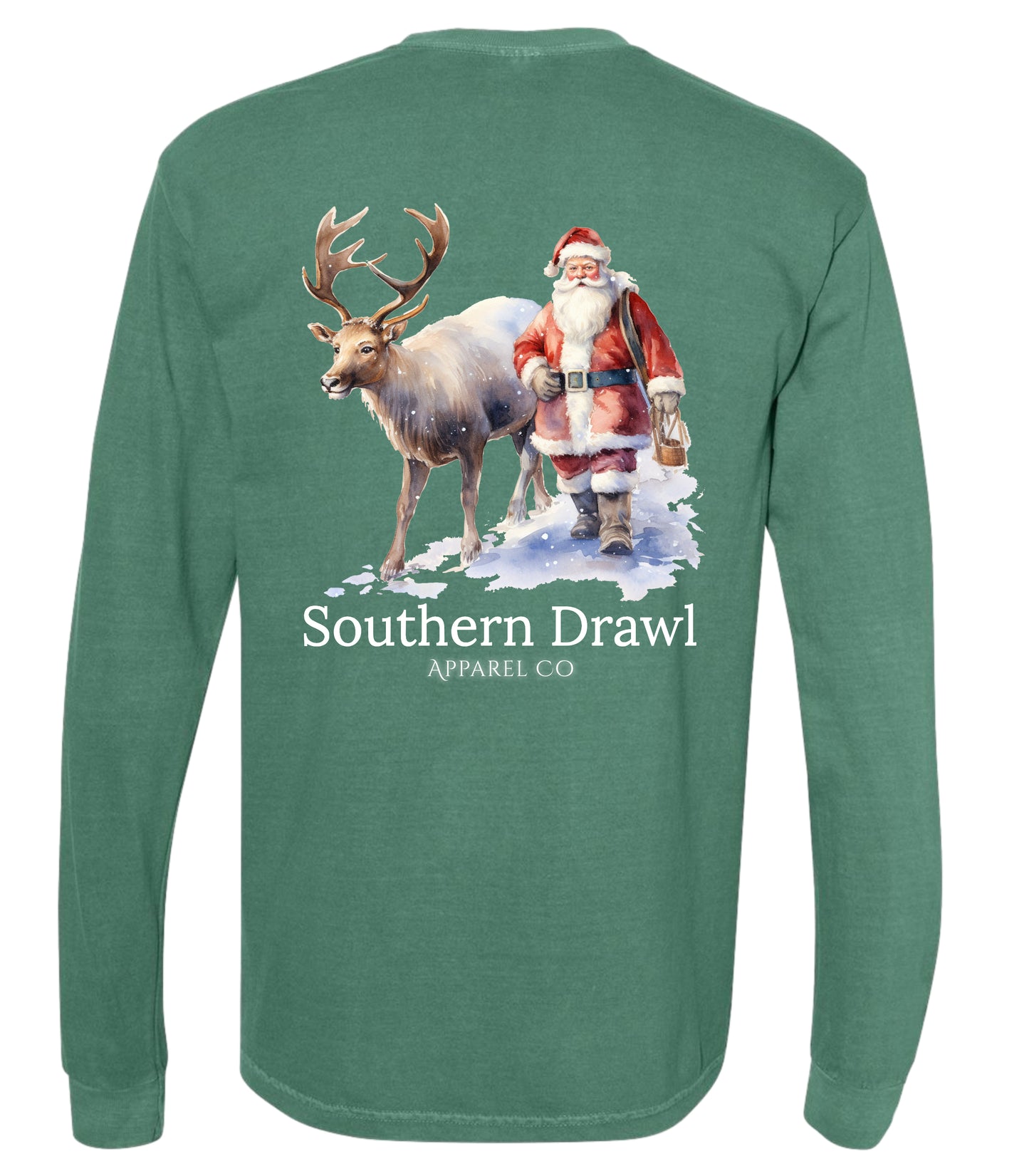 SD Christmas Reindeer Santa