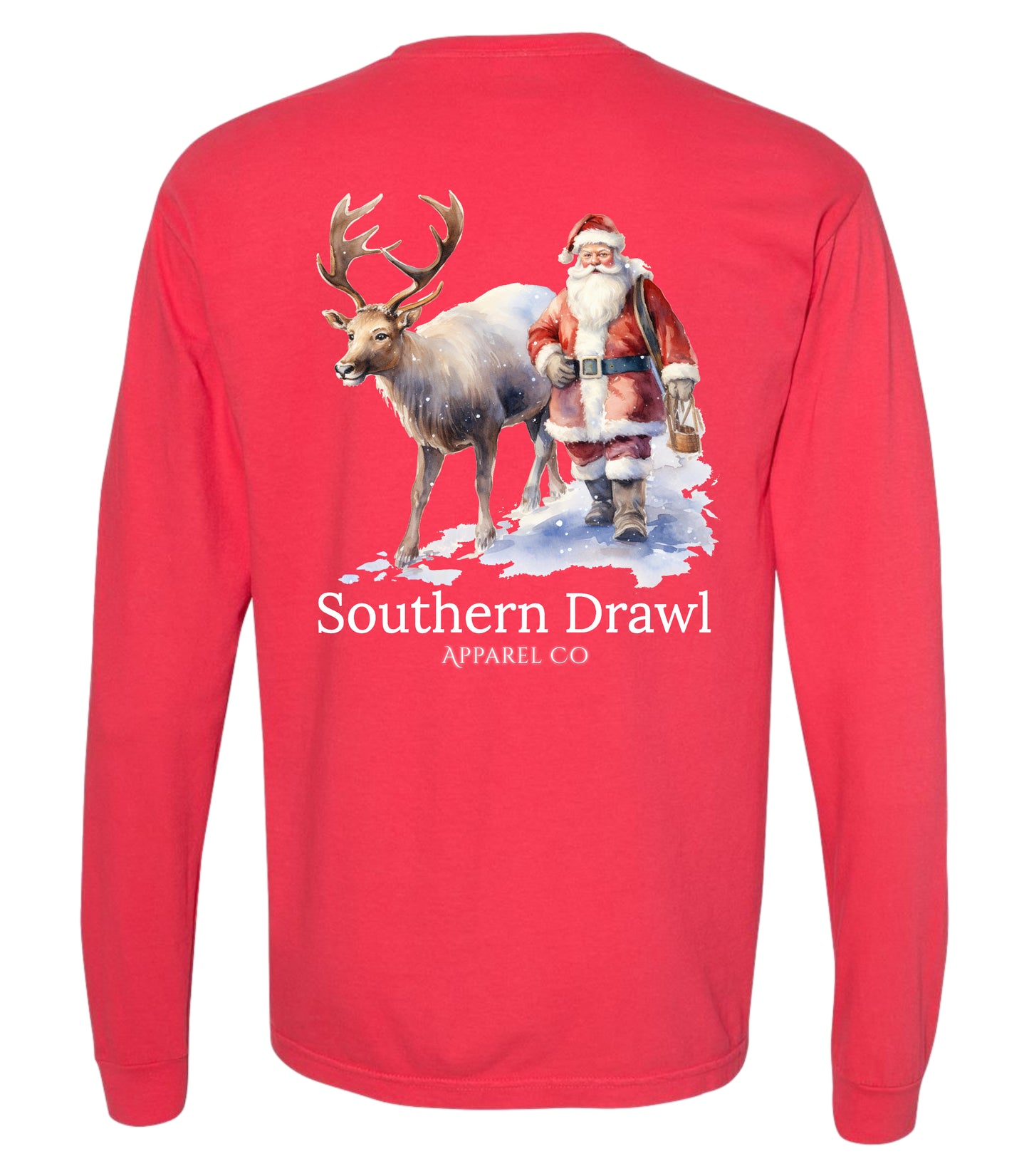 SD Christmas Reindeer Santa