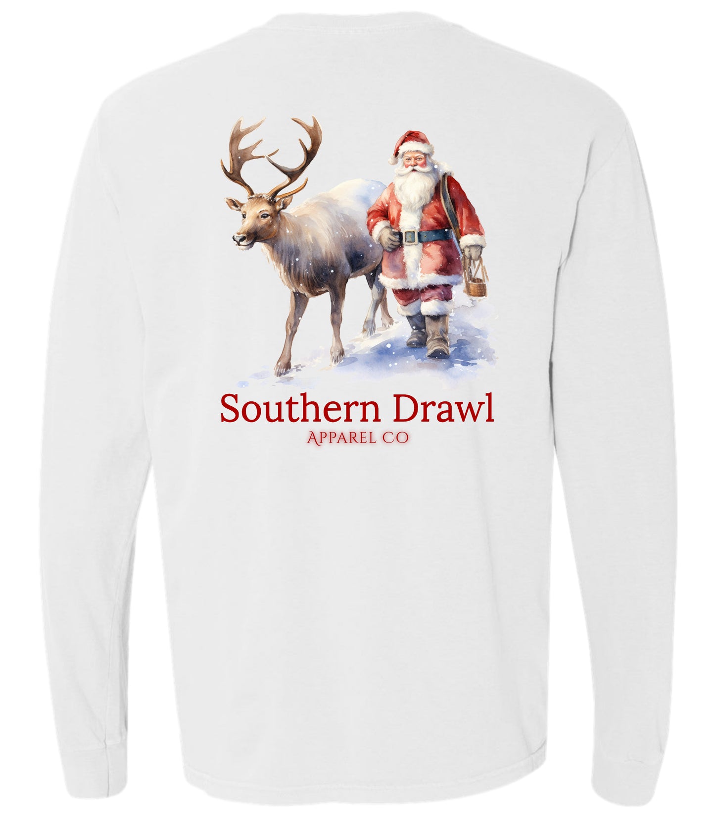 SD Christmas Reindeer Santa